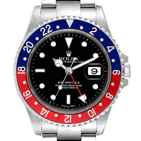 rolex red and blue watch|Rolex red and blue bezel.